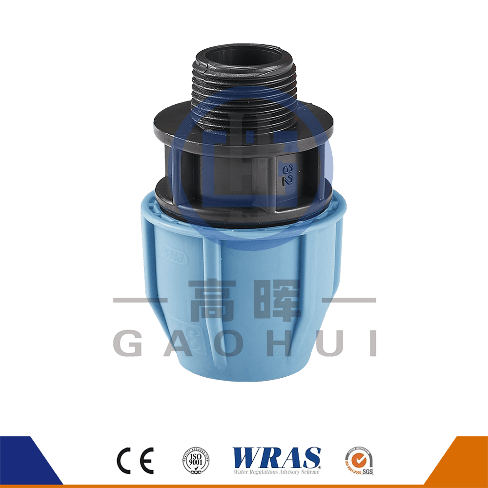 Kulatý hlava PP Samec Coupler P-017