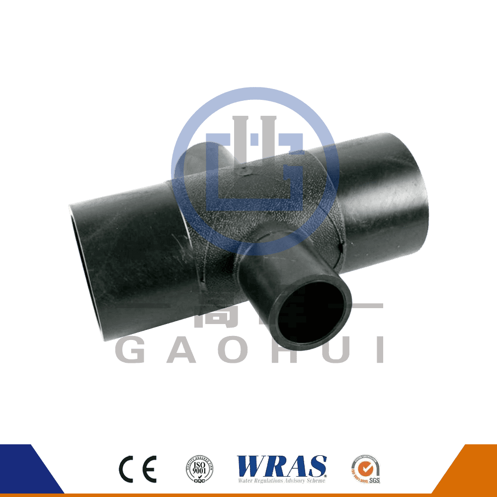 HDPE formovaná fúze zadku snižující křížení pro vodní potrubí